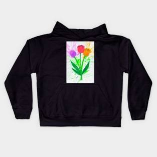 Flowers, for you... Kids Hoodie